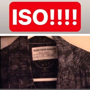 ISO BROOKLYN CALLING NYC BUTTON UP